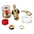 thumbnail image 1 of New 12Pc Amplifier Speaker Terminal Binding Post 4mm Banana Plug Jack, 1 of 3