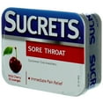 thumbnail image 3 of Sucrets Original Formula Sore Throat Lozenges Wild Cherry 18 Each (Pack of 6), 3 of 5