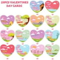 thumbnail image 3 of Litake 28Pcs Valentine Plush Animal Finger Puppets, with Heart Gift Cards, Classroom Exchange Prizes, Party Favors, Game Prizes for Kids, 3 of 8