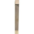thumbnail image 2 of Ekena Millwork 4"W x 32"D x 36"H Traditional Block Rough Sawn Bracket, Douglas Fir, 2 of 25