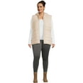 thumbnail image 2 of Swiss Tech Women's Hooded Vest with Cinched Waist, Sizes XS-3X, 2 of 6