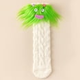 thumbnail image 2 of Women's Cute Cartoon Sleep Socks Plush Coral Fleece Mid-Calf Socks Funny Novelty House Socks Thick Warm Bed Socks Non-Slip Indoor Socks, 2 of 2