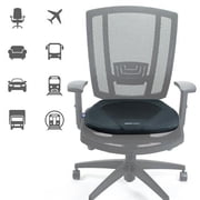 ObusForme Sit-Back 1 in x 1 in Black Cushion, Seating Cushions