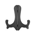 thumbnail image 3 of 6" Easel Plate Holder, Plastic Folding Display Stand Black for Decorative Picture Frame, 2 Pack, 3 of 6