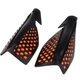 thumbnail image 4 of 1 Par Universal 22mm Paramanos Guardamanos para Moto/Motocicleta/ATV, Fácil de Instalar, Incluye Hardwares de Montaje Negro, 4 of 7
