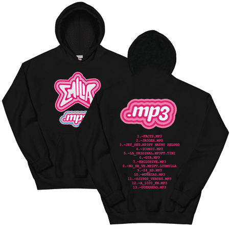 Emilia Mernes MP3 Hoodie Emilia Mernes MP3 Merch Unisex Casual Graphic Print Pullover Hooded Long Sleeve Sweatshirt