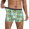 thumbnail image 2 of Kdxio Men's Boxer Briefs with Chicken Laying Eggs Print - Comfortable and Breathable Underwear for Everyday Wear, 2 of 7