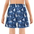 thumbnail image 5 of joogoo Fox in Blueberries Boys Swim Trunks Beach Swimsuit Shorts Boxer 4T, 5 of 8