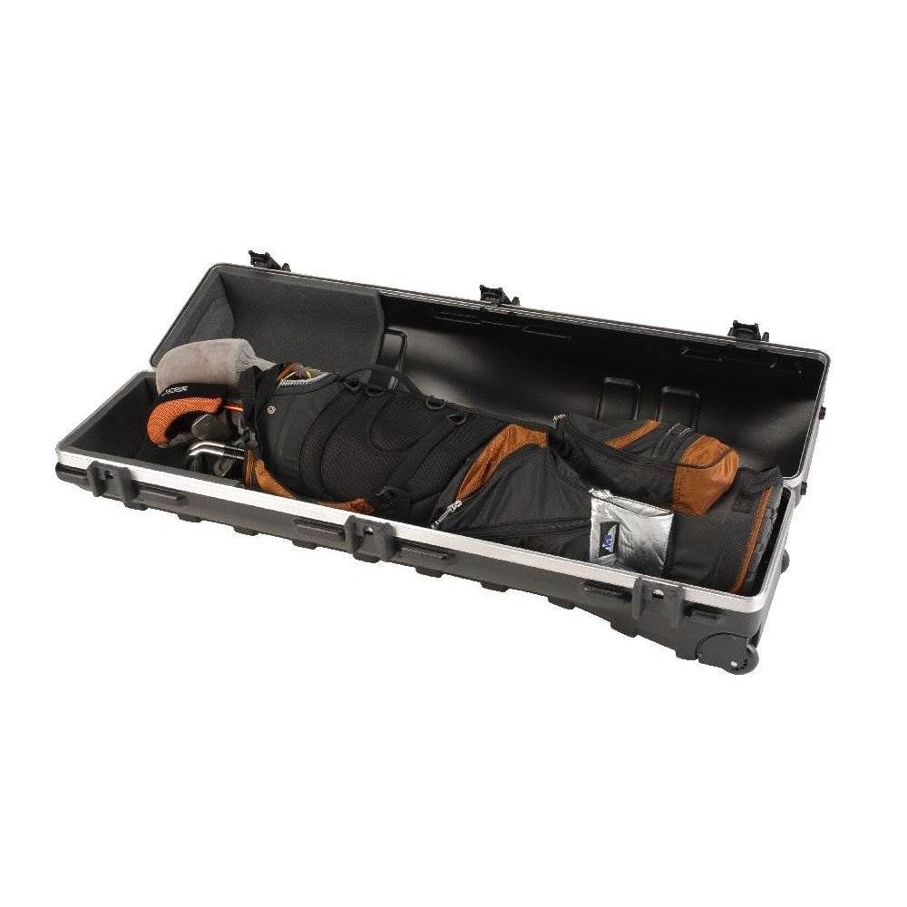 SKB Cases ATA Deluxe Standard Hard Plastic Wheeled Golf Bag Travel Case