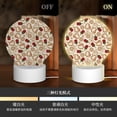 thumbnail image 4 of Honeii Valentine'S Day Rose Print Acrylic LED Night Lamp,Round Touch-Control Night Light with 3 Lighting Modes,for Bedrooms, Living Rooms, and Gifting, 4 of 9