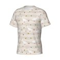 thumbnail image 5 of Vsdgher Funny Goose1 Print Men's Dry Fit Mesh Athletic Shirts Moisture Wicking Tennis T-Shirt Tops, 5 of 9