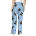 thumbnail image 3 of Bingfone Pajamas For Women,French Bulldog Face Pajama Pants With Pockets-X-Large, 3 of 9
