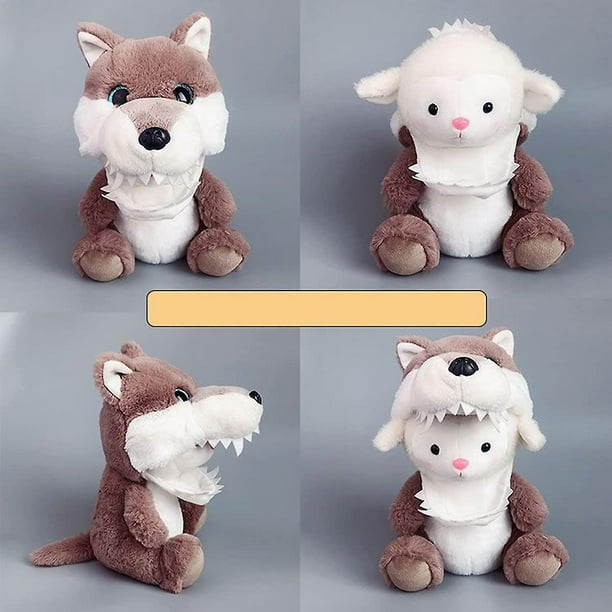 Bebes lobos muñecos sales