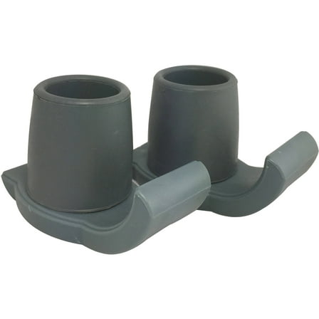 Essential Medical Supply Pop & Glide Easy Use Walker Ski Glides - Universal Fit in Gray