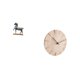 thumbnail image 5 of Escultura elegante con reloj de pared de madera , decoración artística Feng Shui para salas de estar, oficinas y restaurantes., 5 of 8
