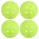thumbnail image 1 of Innotech - Juego de 4 Pelotas de Pickleball para Practicar Deportes Al Aire Libre en Interiores, con 40 Hoyos, 1 of 9