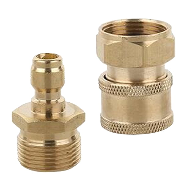 Adaptador rápido 2pcs M22 Y M22 Sunnimix Conector de manguera de lavadora a presión