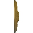 thumbnail image 4 of Ekena Millwork 18 1/2"W x 13 1/2"H x 1 7/8"P Saverne Ceiling Medallion, Hand-Painted Gold, 4 of 4
