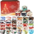 thumbnail image 2 of NestE - 36 Pack Christmas Scented Candles Gift Set 2.5oz Strong Fragrance jar Candles Natural Soy Wax Candles Portable Travel Tin Jar Candles Gifts for Home Scented Decoration Birthday Valentine'sDay, 2 of 16
