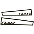 thumbnail image 3 of 2014-2018 Polaris RZR XP 1000 XP4 1000 y Turbo cubiertas de ventilación laterales incluye hardware de acero inoxidable""aluminio negro anodizado""1 par, 3 of 5