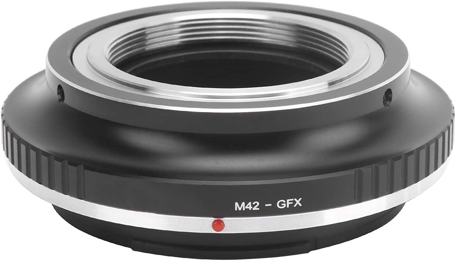 Dyfrio Lens Adapter, M42GFX Lens Adapter Ring Photography Accessory, for M42 Mount Lens to for