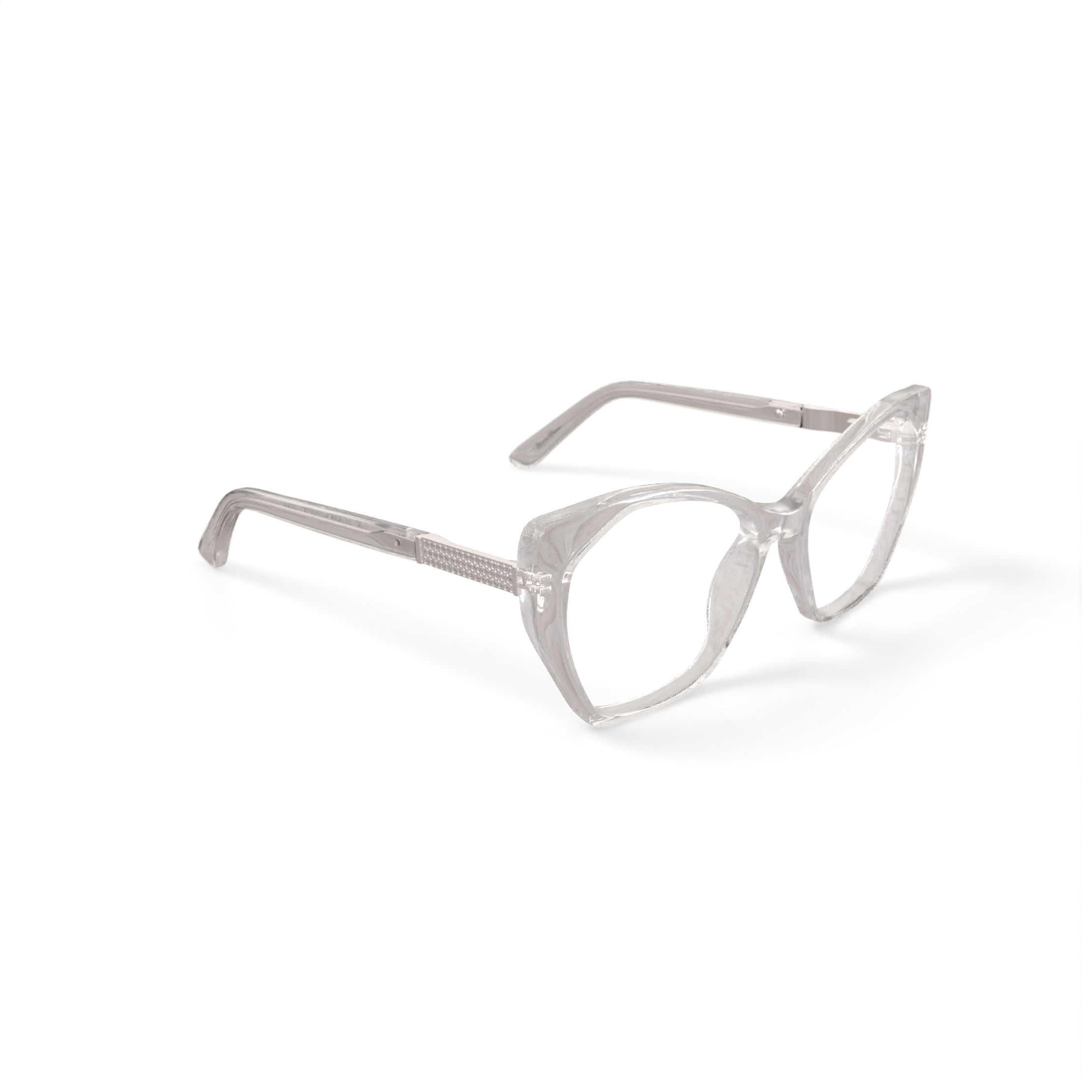 Sophia Loren Women's H06Z Cat Eye Prescription Eyeglasses with Case, Champagne