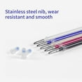 thumbnail image 4 of 100pcs Heat Erasable Fabric Refills High Temperature Disappearing Ink Fabric Markers Marking for Embroidery Cross, 4 of 7
