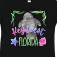 thumbnail image 4 of Inktastic Key West Florida Cute Swimming Manatee Boys or Girls Toddler T-Shirt, 4 of 5