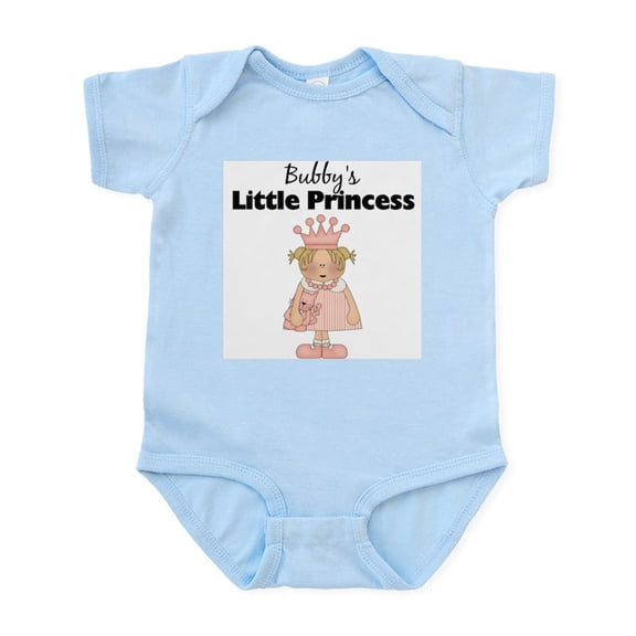 CafePress - Bubby's Little Princess Infant Bodysuit - Baby Light Bodysuit, Size Newborn - 24 Months