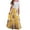 Yellow, variant on BOHO Hippy Women Summer Floral Long Maxi Skirt Dress
