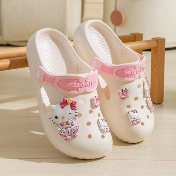 Girls Clogs Women's Slip-On Garden Shoes Girls' Light Beach Pool Slippers Slip on Slides Sandals Shower Slippers