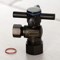 thumbnail image 2 of Kingston Brass CC53305DX Concord 5/8-Inch X 3/8-Inch OD Compression Quarter-Turn Angle Stop Valve, Oil Rubbed Bronze, 2 of 4