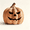 B, variant on Halloween Handmade Pumpkin,Resin Pumpkin Fall Halloween Decorations Autumn Farmhouse Table Decoration for Home Porch Front Door Mantel Room,8 × 8 inches