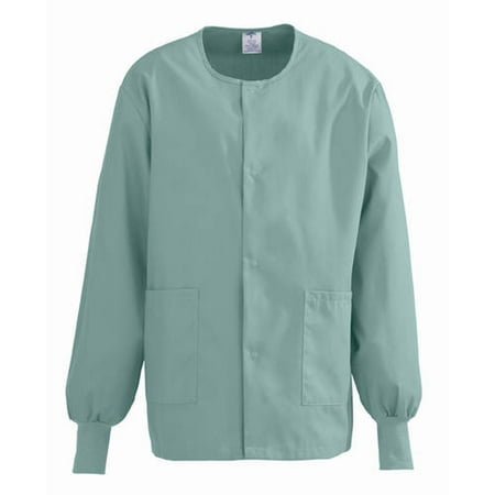 Unisex ComfortEase Snap-Front Warm-Up Scrub Jacket