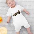 thumbnail image 4 of Icvfdpl Toddler Boy Girl Outfit Clothes Unisex Bodysuit Casual Baseball Letter Print Rompers Jumpsuit Skin-Friendly 18-24 Months, 4 of 4
