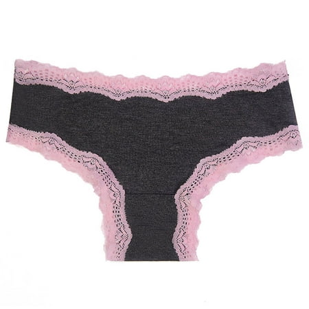 

Underwear Women Bikini Lace Ruffle Cotton Breathable Comfortflex Low Waist Color Matching Women s Panties