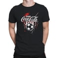thumbnail image 2 of Officially Licensed Coca Cola Team Coca-Cola Soccer Splash Art Men's T-shirt, 2 of 3