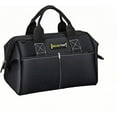 thumbnail image 2 of PYYNA-12 Inch Small Tool Bag for Men, Multi Pocket Small Tool Box, Canvas Tool Bags Organizer, Zipper Tool Tote for Mechanic & Electrician Storage Wrenches Pliers, 2 of 4
