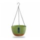 thumbnail image 1 of Cesta colgante de doble cadena NikouMX macetero colgante blanco verde azul beige gris S M L, 1 of 8