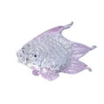 thumbnail image 1 of Glass Fish Shape Table Decor Portable Replacement Vivid Lifelike Colorful Home Computer Desk Ornament Decoration Green, 1 of 8