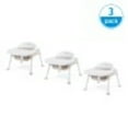 thumbnail image 1 of Foundations Secure Sitter 7" Feeding Chairs with Removable Tray, Easy to Clean, Stackable Feeding Chairs, 3 Pack, 1 of 5