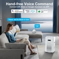 thumbnail image 6 of FRESHDEW Smart Air Purifier for Large Rooms up to 2500 Sq.ft, HEPA Air Purifiers for Pet Dander&Odor, Dust, Pollen, Wildfire/Smoke, AP401, White, 2026 New, 6 of 9
