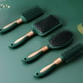 thumbnail image 4 of RAGUPEL 1 Pack Paddle Hair Brush for Women & Men Dry & Wet Hair Brushes Detangle Brushes (Square), 4 of 7