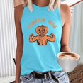 thumbnail image 2 of Bovemsi Athletic Tank Tops for Women Loose Fit Cotton Halloween Sleeveless Comfort Tops for Women Trendy XXXL, 2 of 4