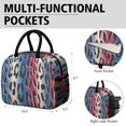 thumbnail image 6 of Womens Colorful and Black Of Leopard Print Lunch Box for Work,Insulated Lunch Bag for Women,Loncheras Para Mujer,Leakproof Adult Lunch Bag for Work,Beach,Travel,Picnic,Camping, 6 of 7