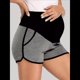 thumbnail image 5 of Pantalones Cortos de Maternidad para Mujer, con Bolsillos, para Dormir, Correr, Hacer Ejercicio y Estar en Casa Gris L, 5 of 7