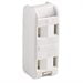 thumbnail image 2 of Legrand 2603WBPCC10, 10A 125V White Non-Polarized Table Tap Electrical Outlet, 2 of 2