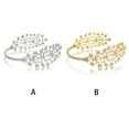 thumbnail image 3 of Seitruly Headpiece Headband Bridal Wedding Jewelry Pageant Rhinestone Tiaras Women Accessories Bling Banquet Luxury Cuidado del cabello Dorado, 3 of 6