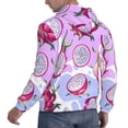 thumbnail image 6 of Sikiie Dragon Fruit Men's Hoodie, Essentials Hoodie, Sweatshirt, Pullover Hooded Sweatshirt for Men-3X-Large, 6 of 7