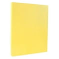 thumbnail image 2 of JAM Paper Vellum Bristol Cardstock, 8 1/2 x 11, 50 per Pack, 110lb Canary Yellow, 2 of 2